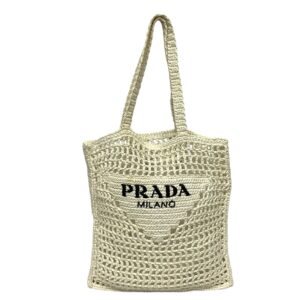 Prada Crochet Tote Bag