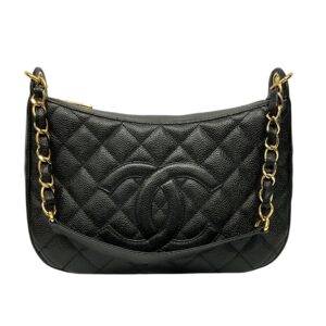 Chanel Quilted Caviar Timeless CC Shoulder Bag