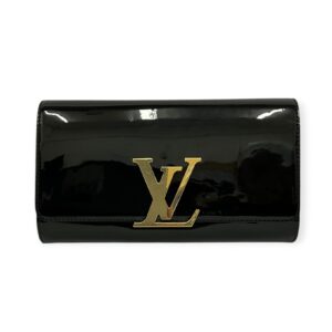 Louis Vuitton Patent Vernis Pochette Louise Clutch