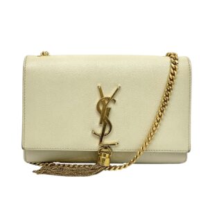 Saint Laurent Grain de Poudre Kate Tassel Bag