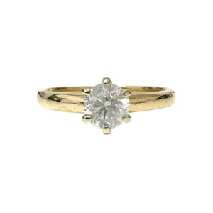 Diamond 1.00ct Ring In 18k Yellow Gold