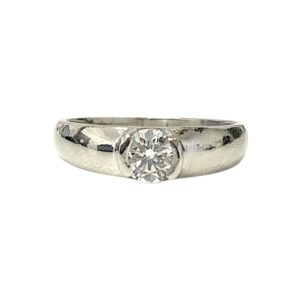 Diamond 0.38ct Ring In Platinum