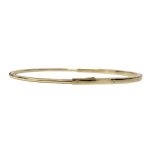 17cm Bangle In 14k Yellow Gold