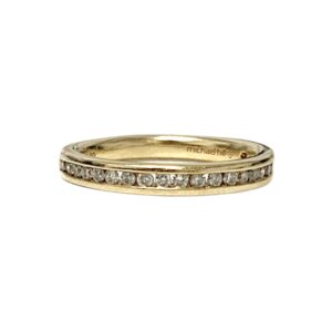 Diamond 0.20ct Ring In 14k Yellow Gold
