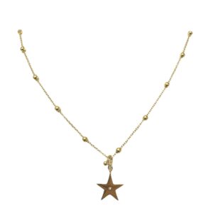 Pasquale Bruni 50cm Diamond 0.10ct  Necklace In 18K Yellow Gold