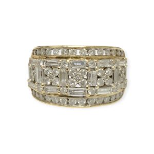 Diamond 1.00ct Ring in 9K Yellow Gold