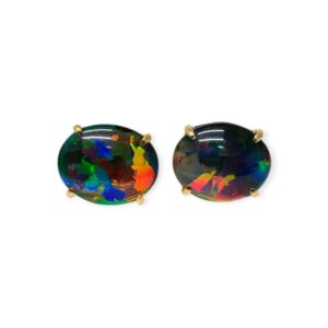 Triplet Opal in 14K Yellow Gold