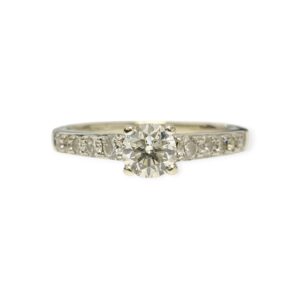 Diamond 0.50ct Ring in 18K White Gold