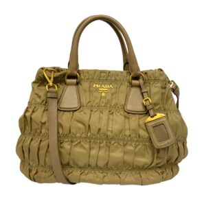 Prada Nylon Gaufre Satchel Bag