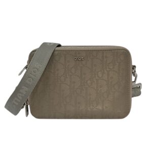 Dior Oblique Galaxy Double Zip Messenger Bag
