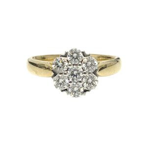 Diamond 1.05ct Ring In 18K Yellow Gold