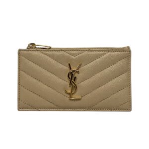 Saint Laurent Cassandre Matelasse Card Holder
