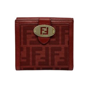 Fendi Zucca Canvas Bifold Wallet