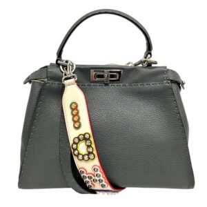 Fendi Cuioio Romano Selleria Medium Peekaboo Bag