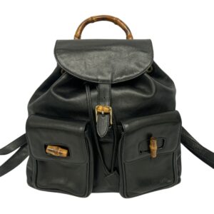 Gucci Vintage Bamboo Backpack