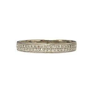 Diamond 0.25ct Ring In 18K White Gold