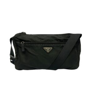 Prada Vela Nylon Shoulder Bag
