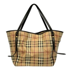 Burberry Haymarket Check Tote Bag