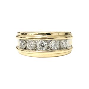 Diamond 1.01ct Ring In 14K Yellow Gold