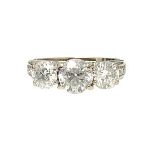 Diamond 2.00ct Ring In 18K White Gold