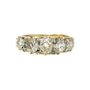 Diamond 3.05ct Ring In 18K Yellow Gold