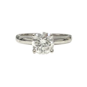 Diamond 1.01ct Ring In 14K White Gold