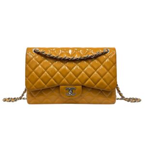 Chanel Patent Jumbo Classic Double Flap Bag