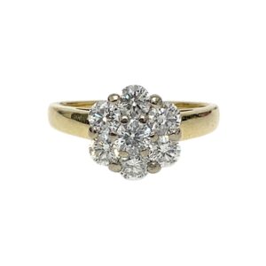Diamond 1.00ct Ring in 18K Yellow Gold
