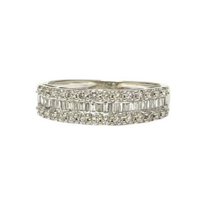 Diamond 0.50ct Ring In 18K White Gold