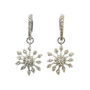 Diamond 0.50ct Earrings in 18K White Gold