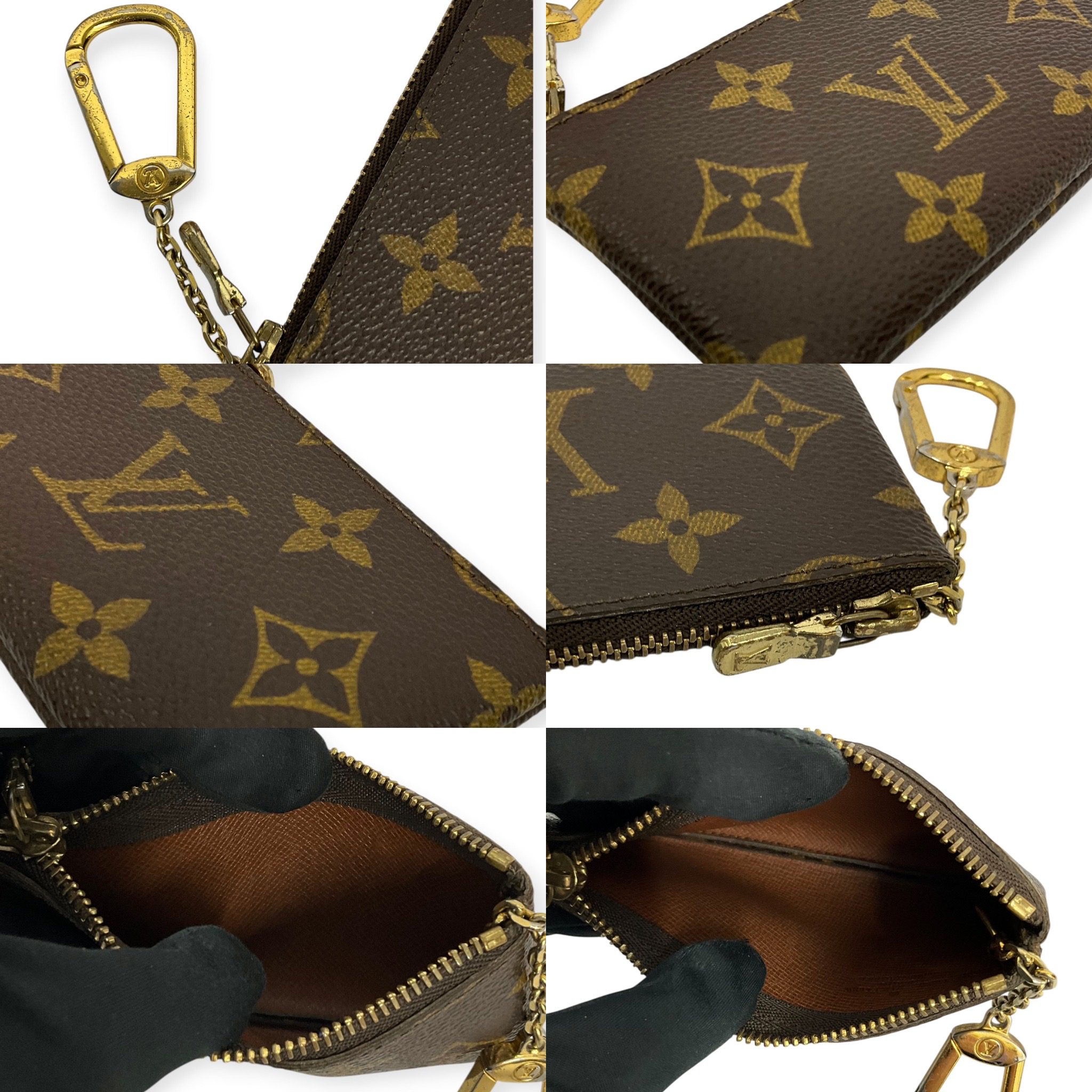 E129F12D-8EF5-40E6-8108-003BDB3BC6DA Louis Vuitton Monogram Key Pouch