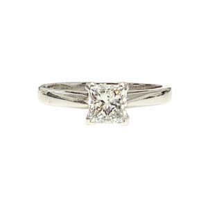 Diamond 1.02ct Ring In Platinum