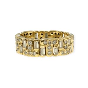 Diamond 1.00ct Ring in 18K Yellow Gold