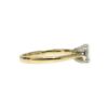 Diamond 0.20ct Ring in 14K Yellow and White Gold