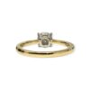 Diamond 0.20ct Ring in 14K Yellow and White Gold