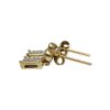 Diamond 0.10ct Earrings in 9K Yellow Gold