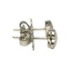 Diamond 0.10ct Earrings in 14K White Gold