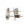 Diamond 0.10ct Earrings in 14K White Gold