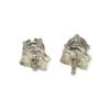 Diamond 0.40ct Earrings in 10K White Gold and Sterling Silver 3 Diamond 0.40ct Earrings in 10K White Gold and Sterling Silver