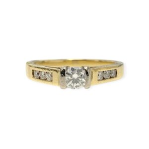 Diamond 0.50ct Ring in 18K Yellow Gold