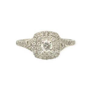 Diamond 0.48ct Ring in 10K White Gold