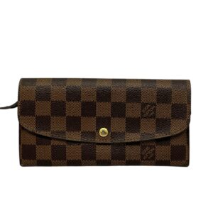 Louis Vuitton Damier Ebene Emelie Wallet