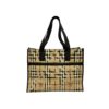 Burberry Haymarket Check PVC Tote Bag