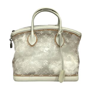 Louis Vuitton Limited Edition Monogram Transparence Lockit Bag