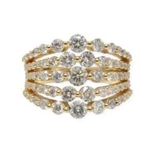 Diamond 2.00ct Ring in 18K Yellow Gold
