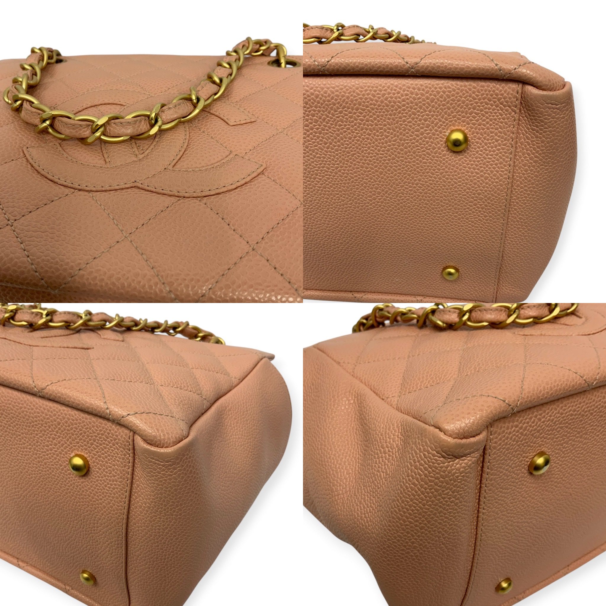 58F0625C-DEBA-4F3D-883C-645C5E5A45EA Chanel Quilted Caviar Petite Timeless Tote Bag