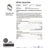 Diamond 1.06ct Ring In 14K White Gold