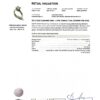 Diamond 1.07ct Ring In 18K White Gold