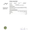 Diamond 1.26ct Earrings in 14K White Gold