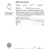 Diamond 0.18ct Ring in 18K Rose Gold